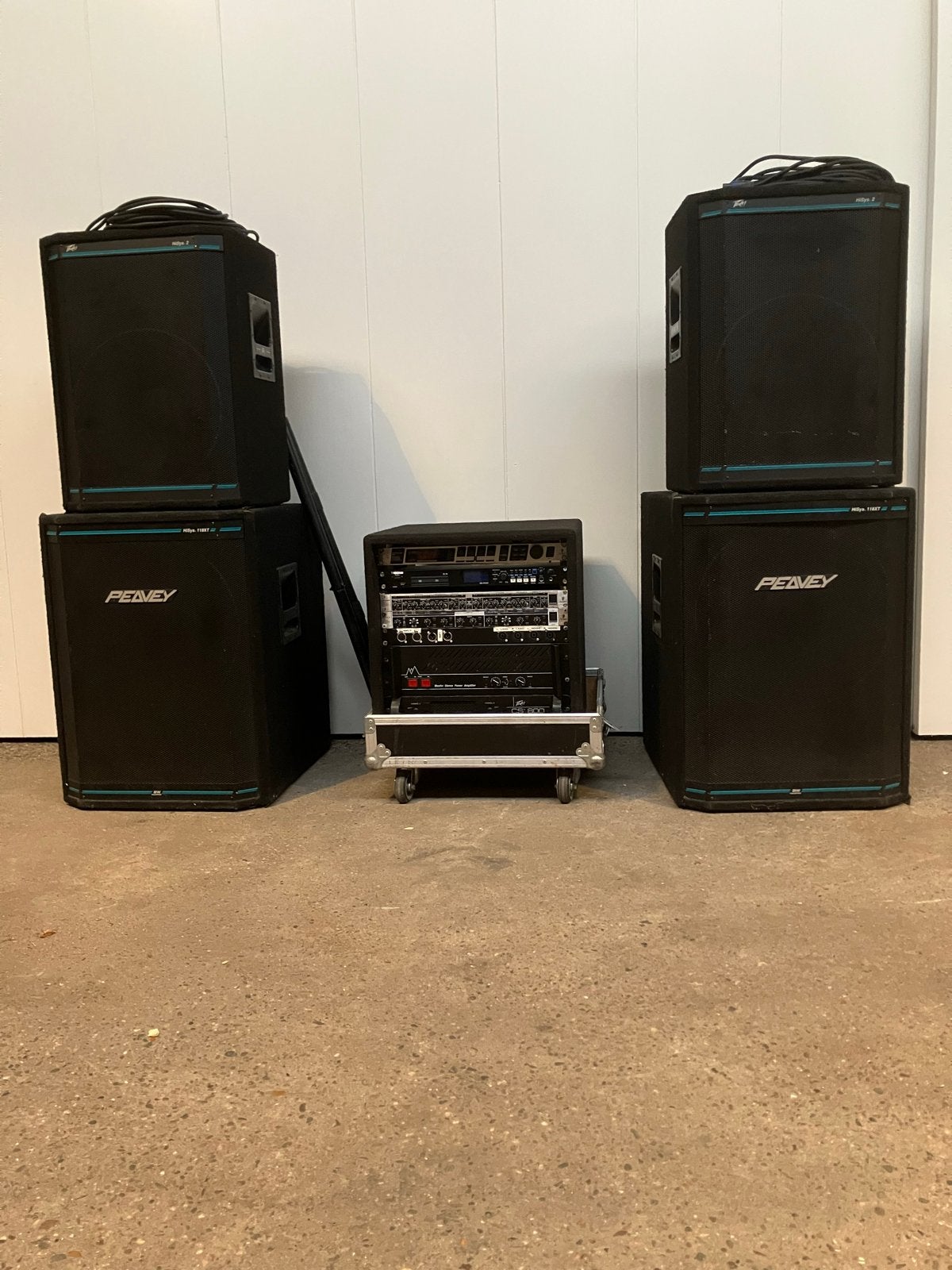 Peavey PA set met vele extra’s, Ophalen, P.A.