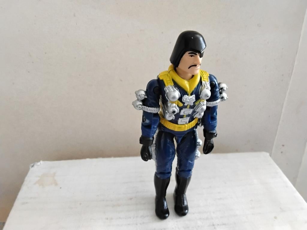 VINTAGE   G1 JOE  1991 COBRA SUPER SONIC FICHTERS  MAJOR BLU, Ophalen of Verzenden