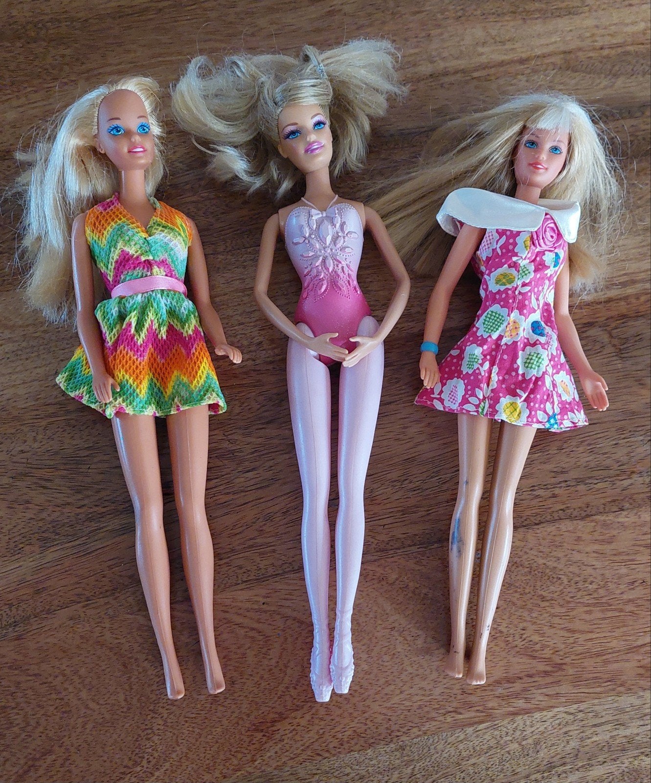 Mattel Barbie poppen o.a. Ballet barbie, Ophalen of Verzenden, Gebruikt, Barbie
