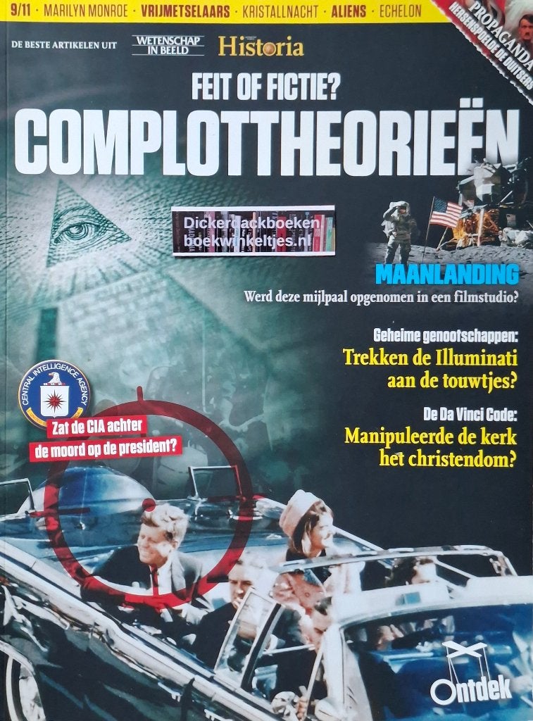 Ontdek nr 3, 2018; Complottheorieën, Ophalen of Verzenden, 1960 tot 1980, Buitenland, Tijdschrift