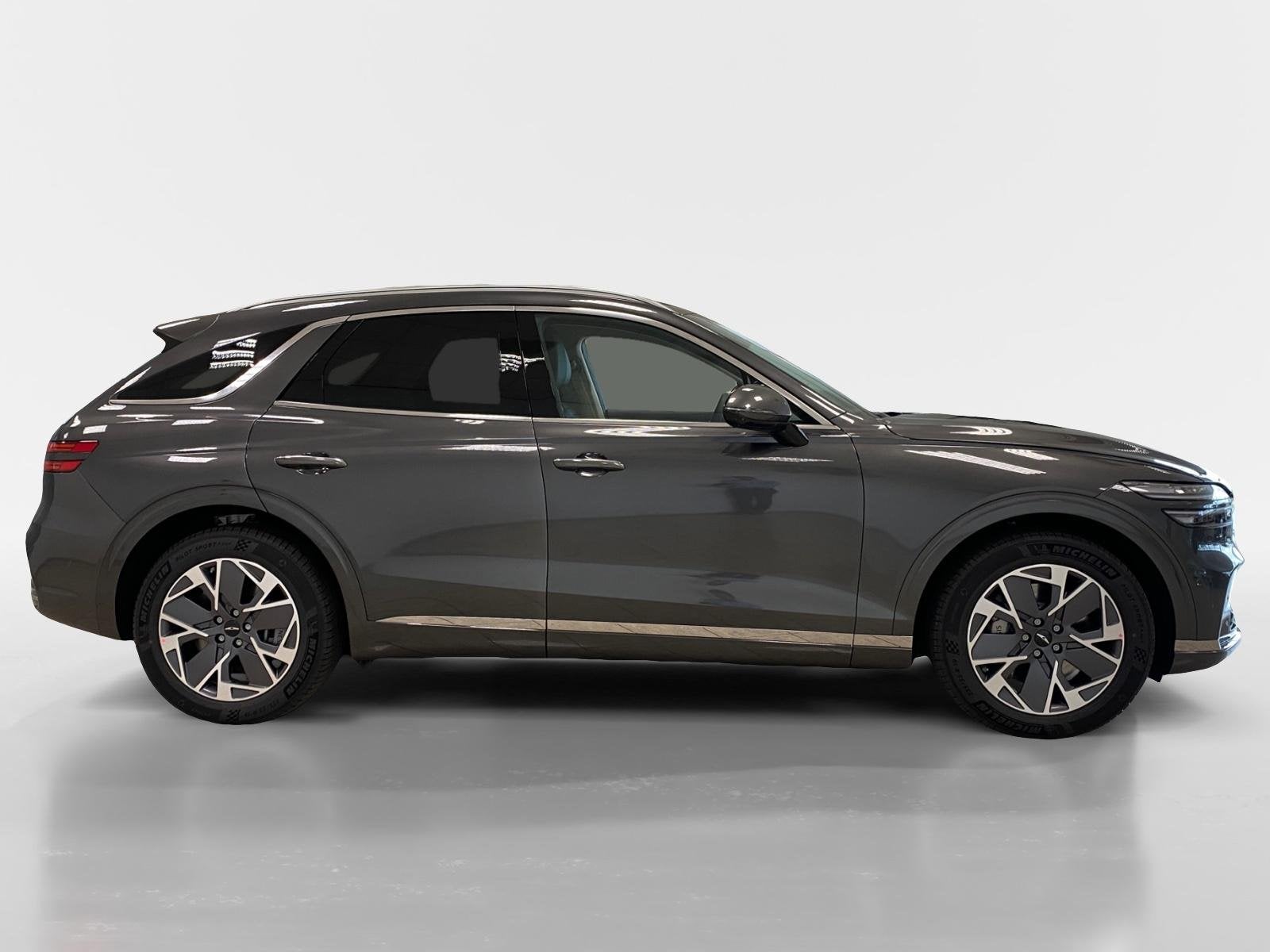 Genesis GV70 84 KWH | FIRST EDITION | DIRECT LEVERBAAR | |, Auto's, Automaat, 479 km, 1800 kg, Leder en Stof