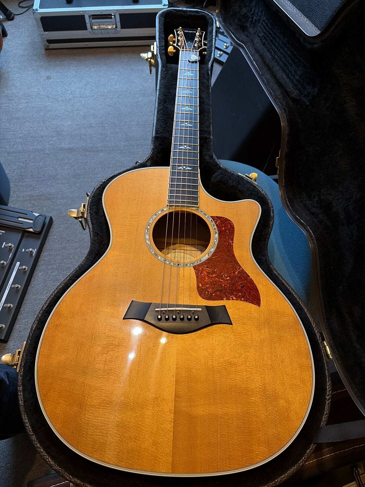 Taylor 614 CE uit 2003 met ES2 upgrade, Muziek en Instrumenten, Ophalen, Gebruikt, Western- of Steelstringgitaar, Met (piezo-)element