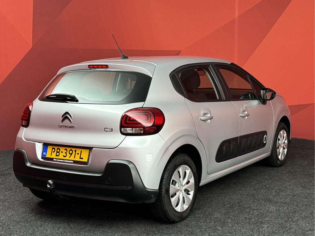 Citroën C3 1.2 PureTech Feel 105g | Trekhaak | Cruise | Cli, Auto's, Citroën, Voorwielaandrijving, 450 kg, 1199 cc, Origineel Nederlands