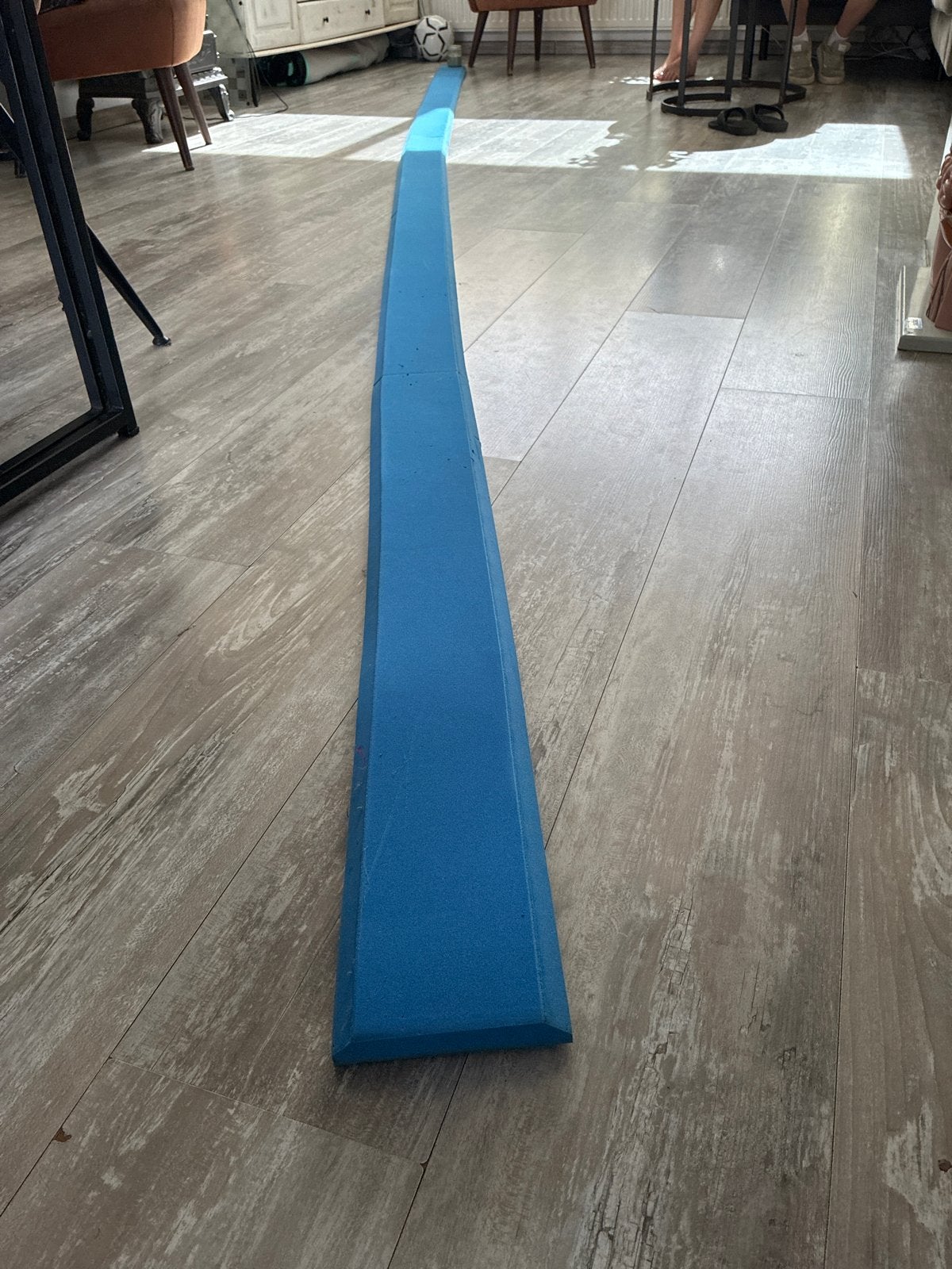 5m Evenwichtsbalk Turnen - gym oefen balk turnbalk oprolbaar, Sport en Fitness, Turnen, Gebruikt, Maat 36 t/m 42, Ophalen of Verzenden