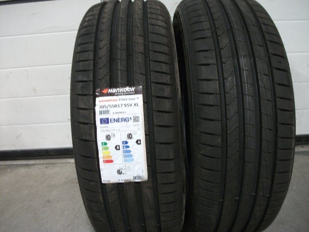 2 x 205/55 17" hankook ventus prime-4 zomerbanden 2 x nieuw!, Auto-onderdelen, Banden en Velgen, Ophalen, Banden en Velgen, Nieuw