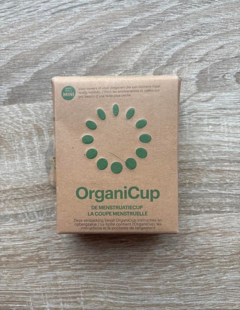 Organicup menstruatiecup maat mini - Nieuw, Ophalen of Verzenden, Zo goed als nieuw, Verzorging