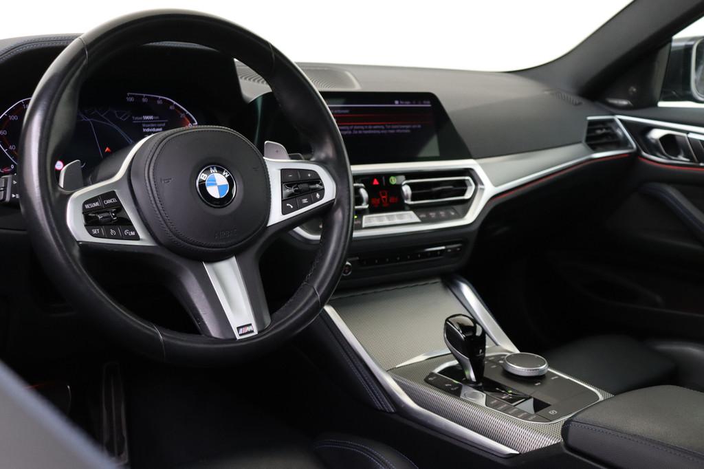 BMW 4 Serie Coupé 430i High Executive M Sport Automaat / Sc, Auto's, 1998 cc, Achterwielaandrijving, Gebruikt, Euro 6