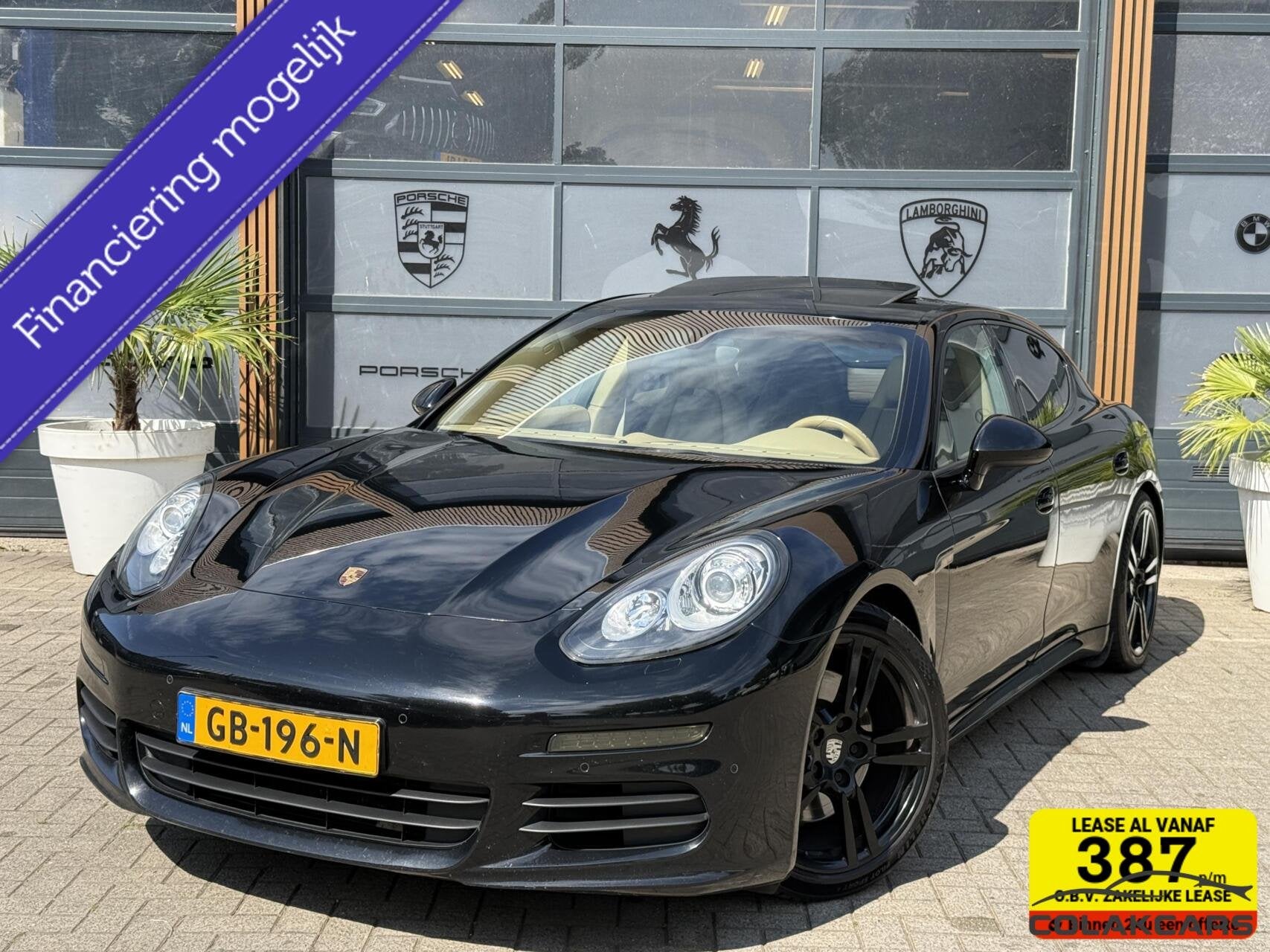 Porsche Panamera 3.0 D/300pk/Facelift/Schuifdak/NAP/Luchtver, Auto's, Automaat, Euro 5, Gebruikt, 4 stoelen