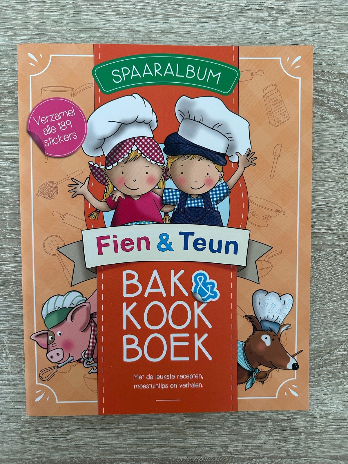 Fien & Teun Bak & Kookboek Spaaralbum Nieuw, Ophalen of Verzenden, Nieuw, Non-fictie