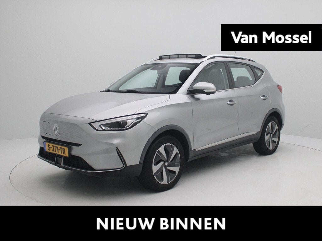 MG ZS EV Standard Range Luxury 50 kWh | Panoramadak | Leder, Auto's, MG, 12 maanden, Gebruikt, ZS, 320 km