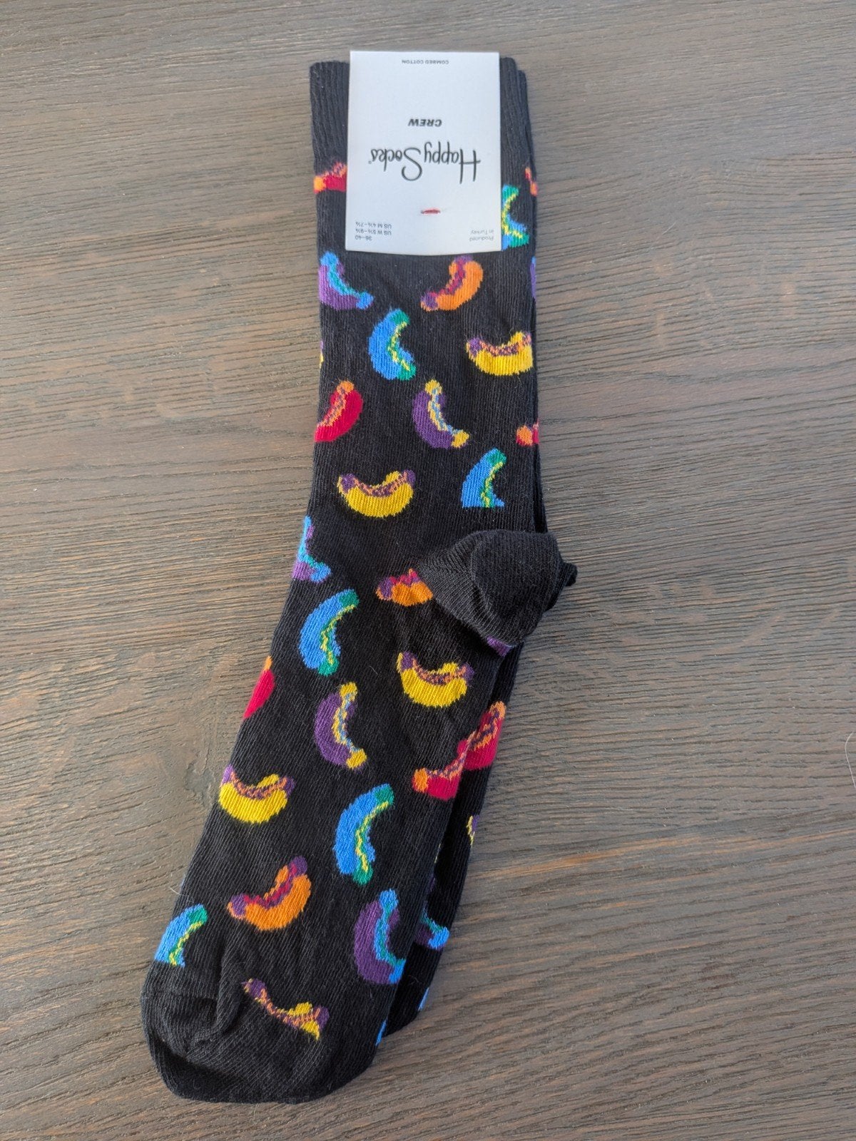 Happy Socks hotdogs maat 36 - 40 (nieuw), Ophalen of Verzenden, Nieuw, Sokken en Kniesokken