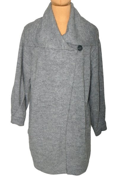 French Connection cape, vest, grijs, Mt. S, French Connection, Verzenden, Zo goed als nieuw, Maat 36 (S)
