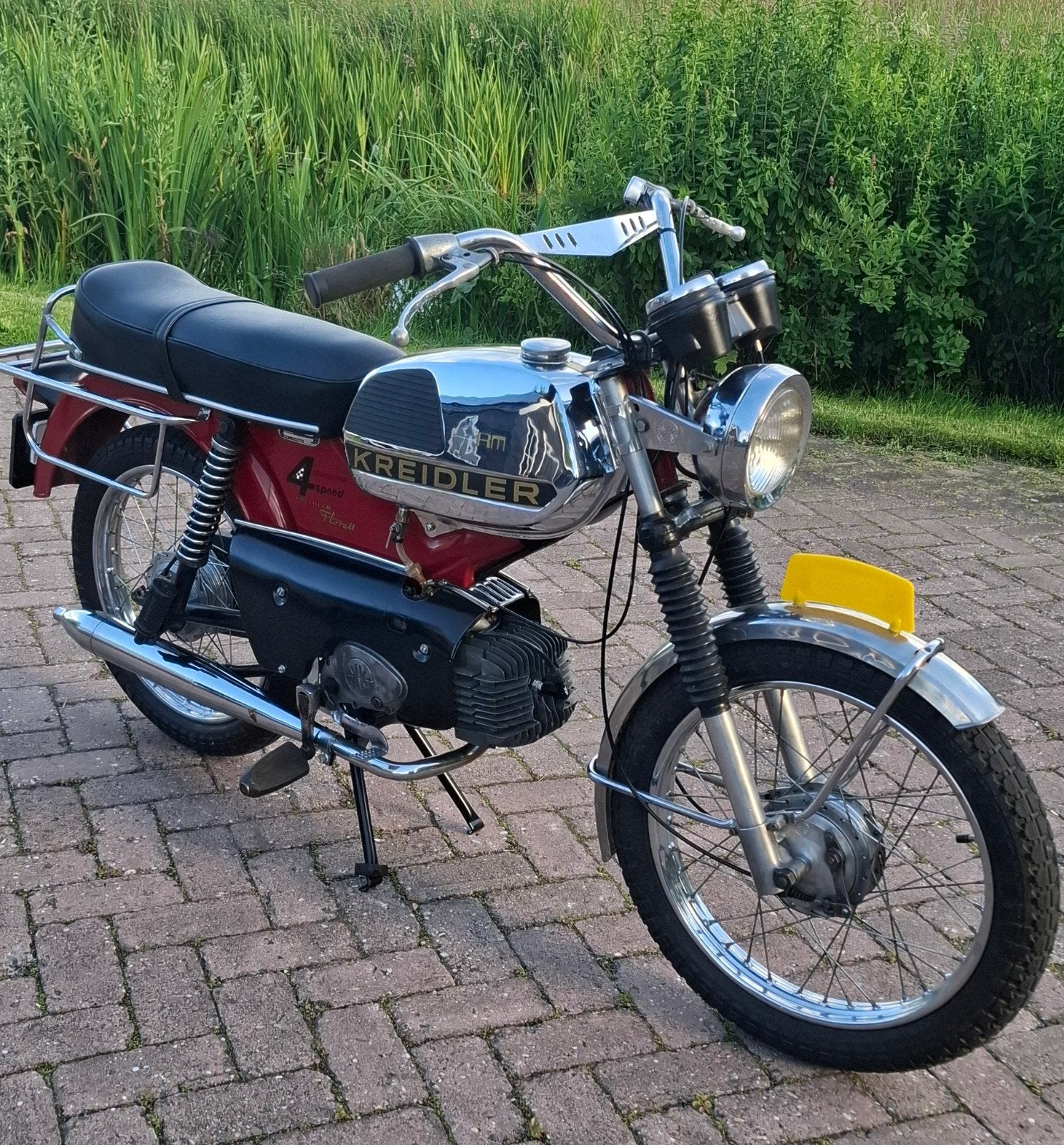 Kreidler rm grand prix met kenteken, Ophalen