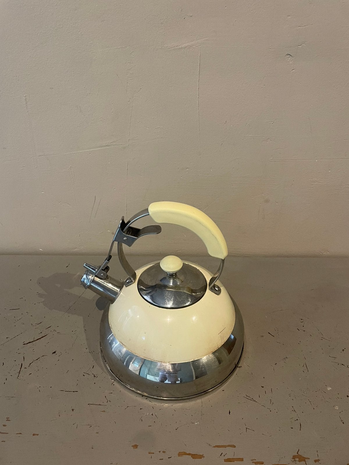 Wesco fluitketel in creme kleurstelling, Ophalen of Verzenden, Gebruikt