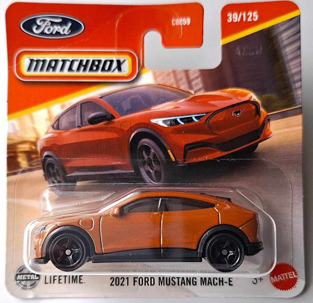 Matchbox 2021 Ford Mustang Mach-E, Ophalen, Nieuw, Auto