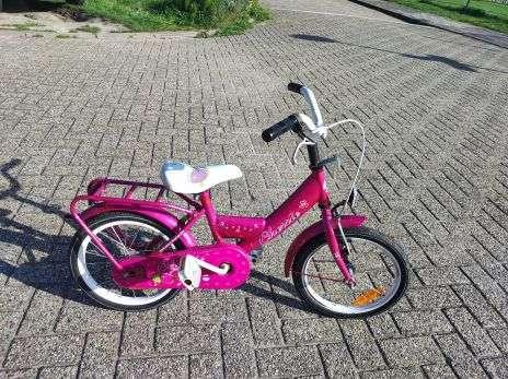 meisjesfiets keurig 16 inch, Niet ingevuld, Gebruikt, Cooper, Niet ingevuld