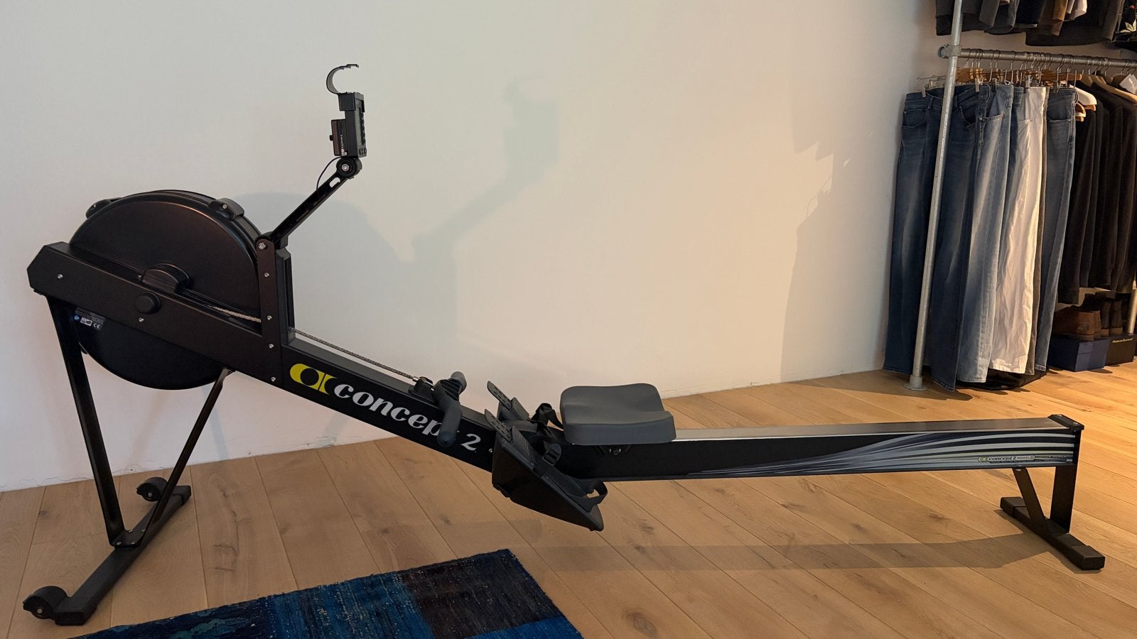 Concept 2 Roeitrainer Model D PM5, Ophalen, Armen, Zo goed als nieuw, Metaal