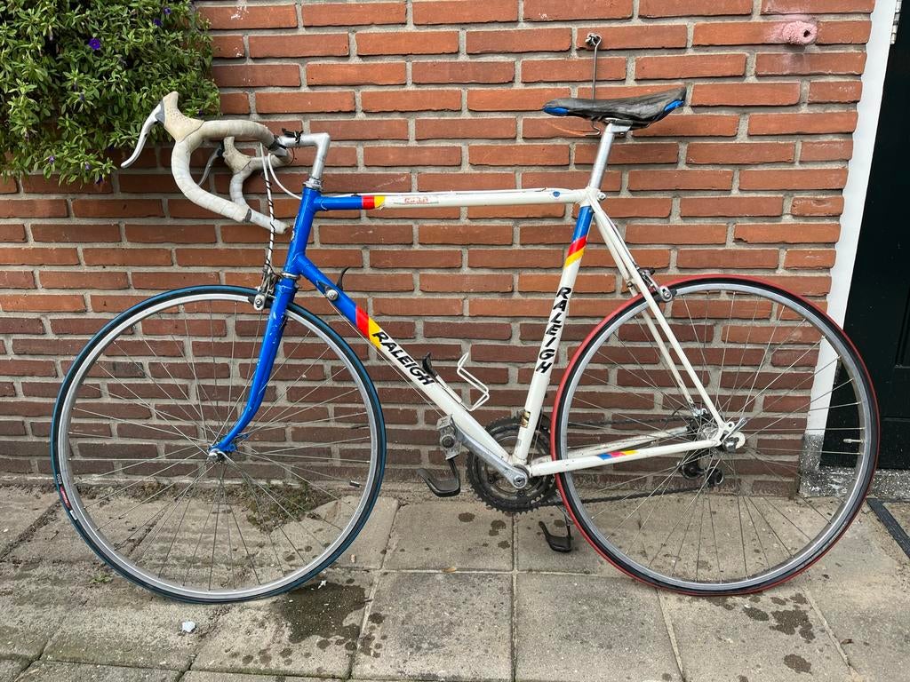 Raleigh racefiets - Originele fiets TI Raleigh, Overige merken, Ophalen of Verzenden, Zo goed als nieuw, 10 tot 15 versnellingen