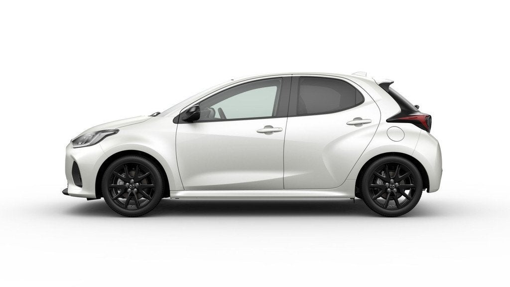 Mazda 2 Hybrid 1.5 Homura Plus AUTOMAAT NAVI | ACHTERUITRIJC, Auto's, Zwart, 1490 cc, Bedrijf, Automatische klimaatregeling