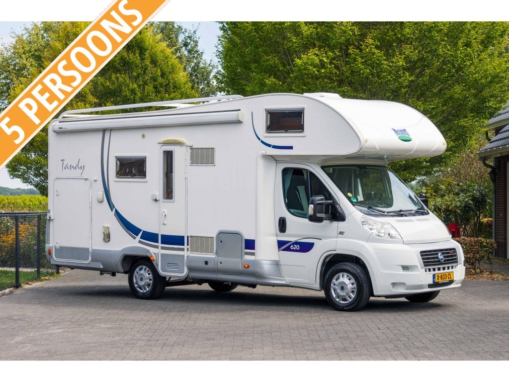 McLouis Tandy 620 | 3.0L & 160PK | 5 pers | Rijklaar, Caravans en Kamperen, Campers, Alkoof, Fiat, Luifel, Afzuigkap