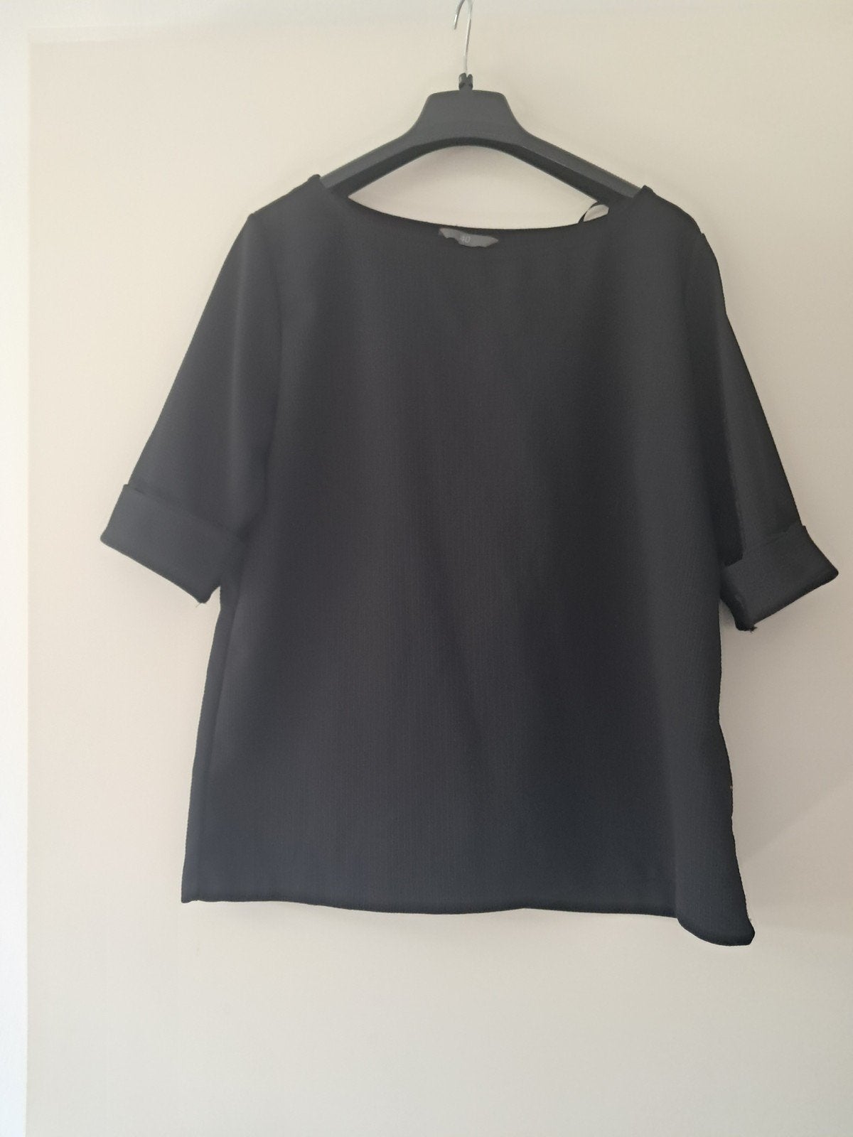 Blouse met leuke mouwen. 42, Ophalen of Verzenden, Zo goed als nieuw, Maat 42/44 (L), Lange mouw