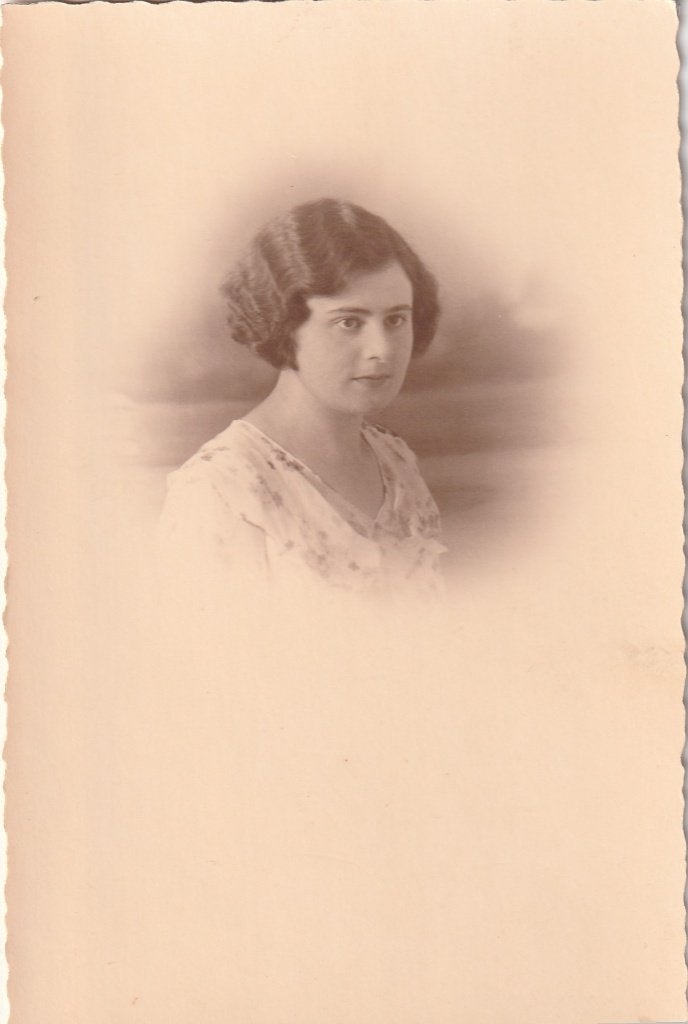 fotokaart  -   dame, Verzenden, Voor 1940, Zo goed als nieuw, Klederdracht