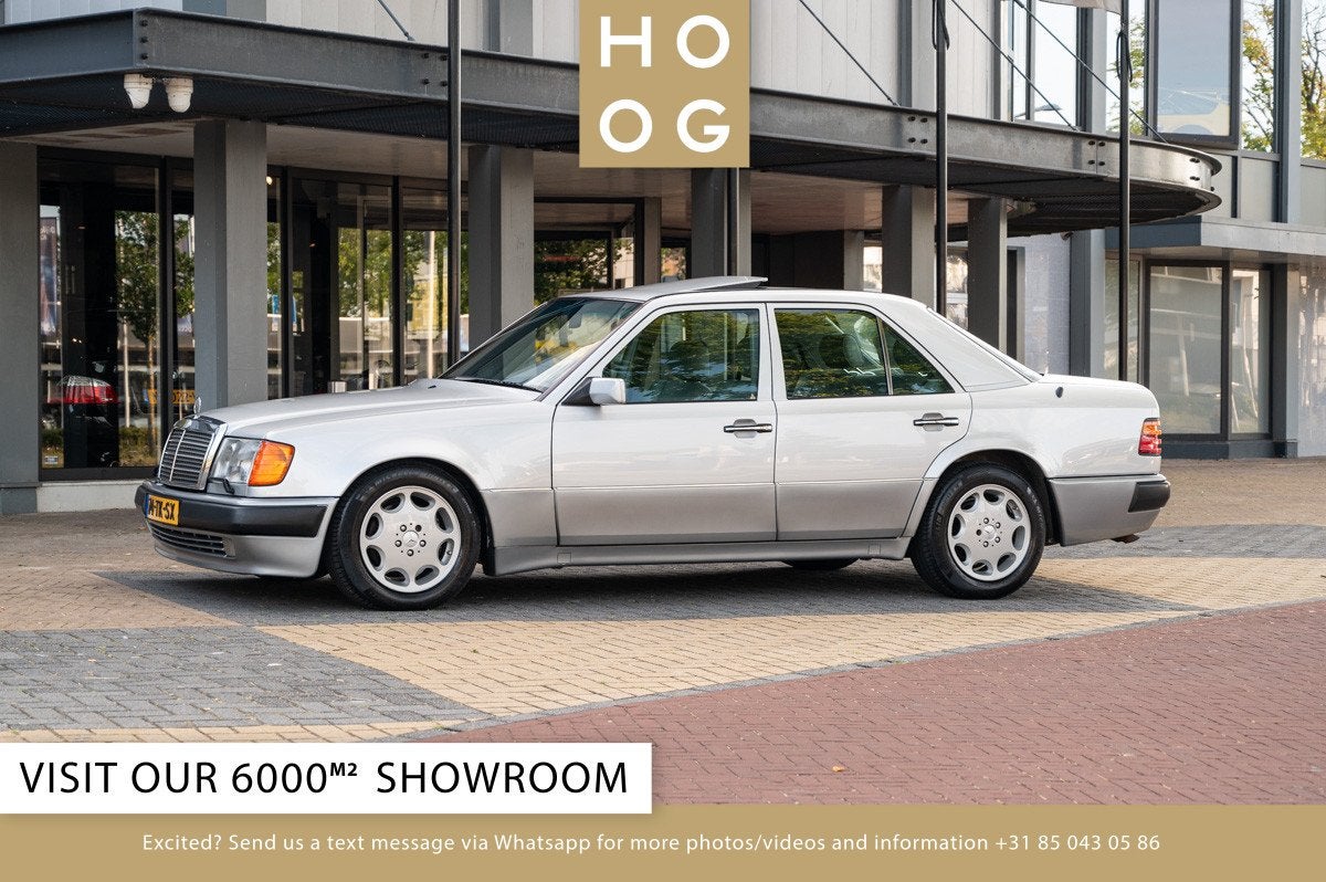 Mercedes-Benz E-Klasse 500E (bj 1992, automaat), Auto's, Gebruikt, 8 cilinders, Overige kleuren, 4 stoelen