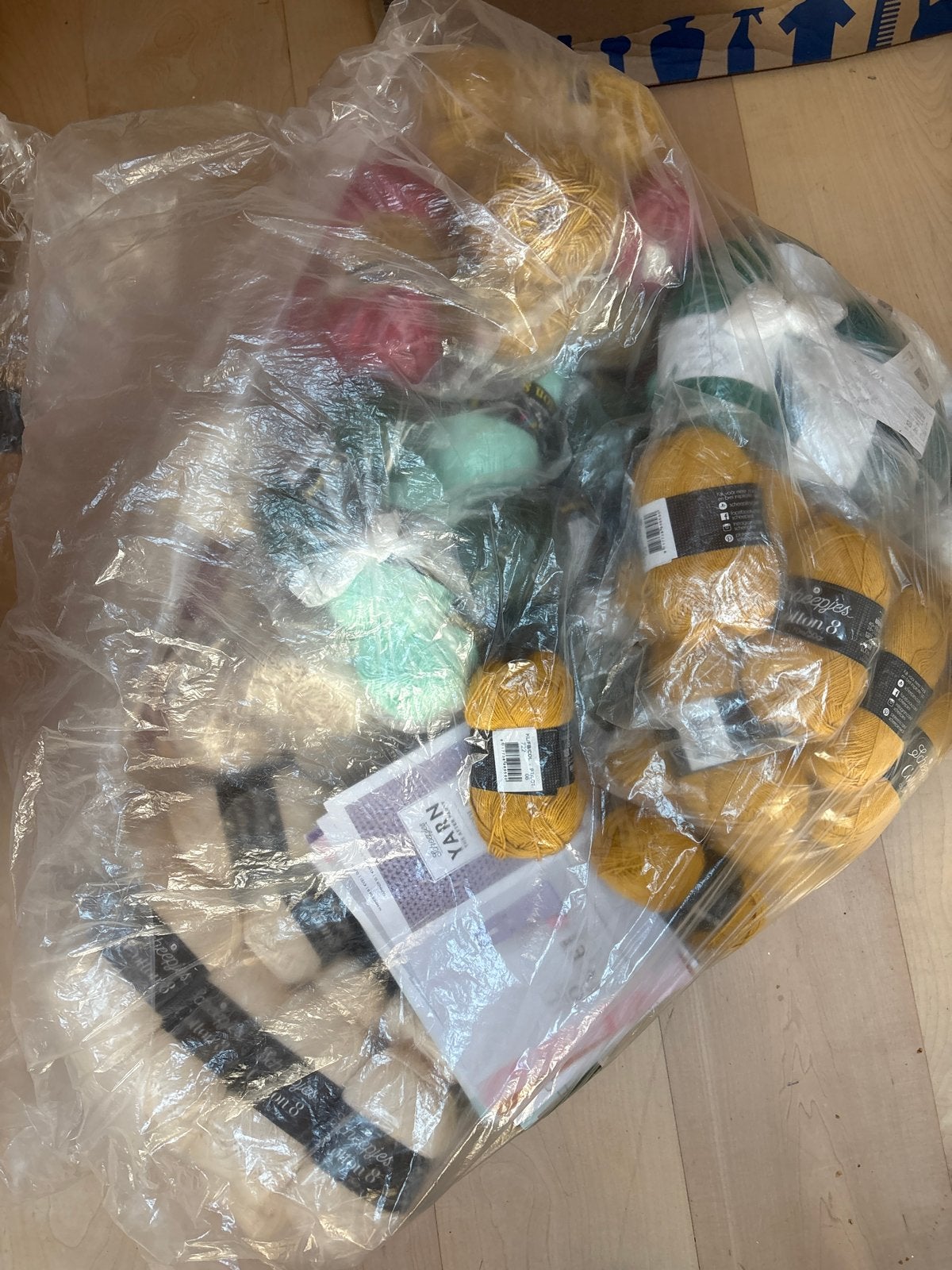 Grote partij(120 bollen) Scheepjes katoengaren, scheepjeswol, Hobby en Vrije tijd, Ophalen of Verzenden, Nieuw, Breien of Haken