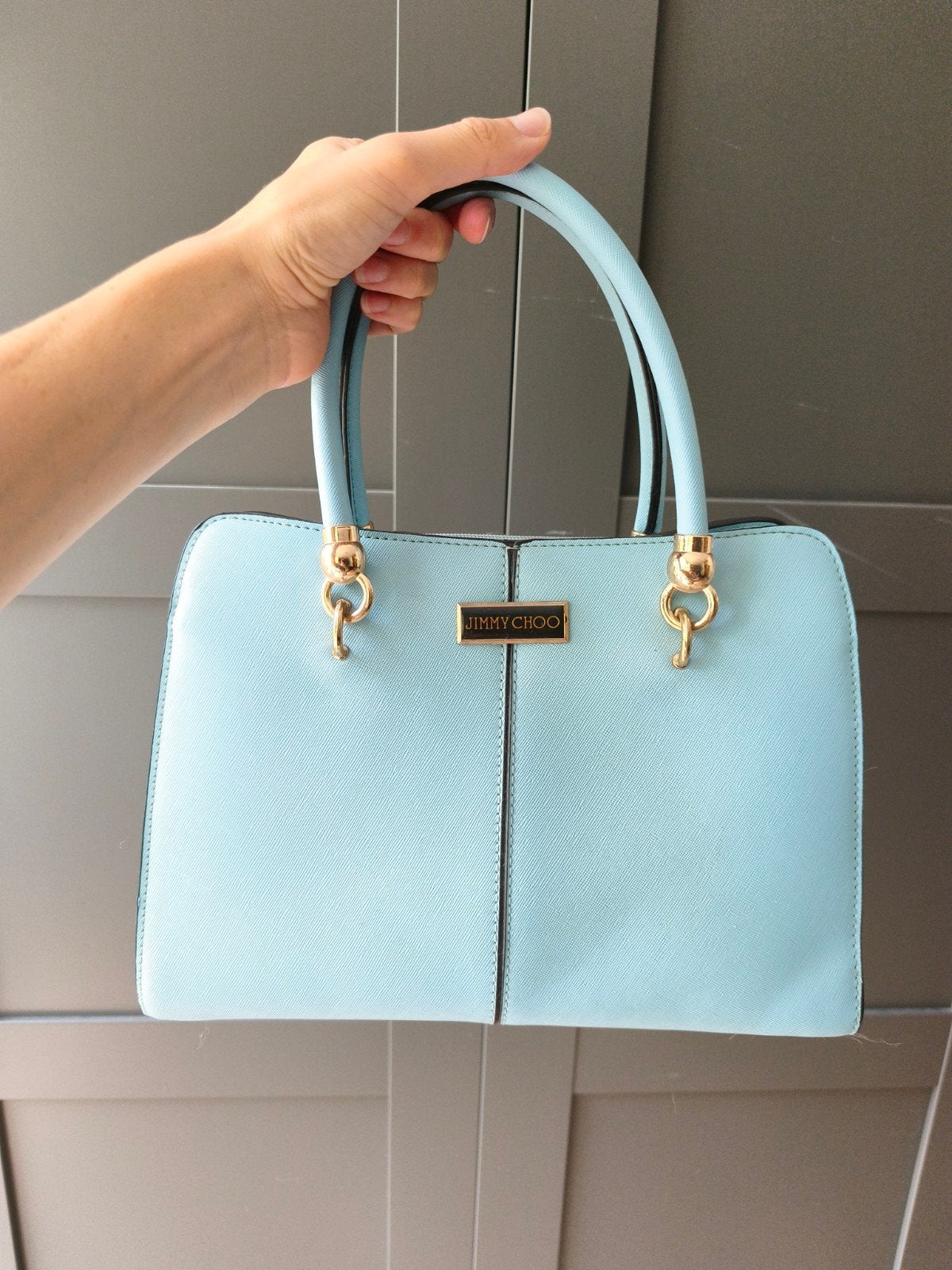 Blauwe handtas, Ophalen of Verzenden, Zo goed als nieuw, Blauw, Handtas