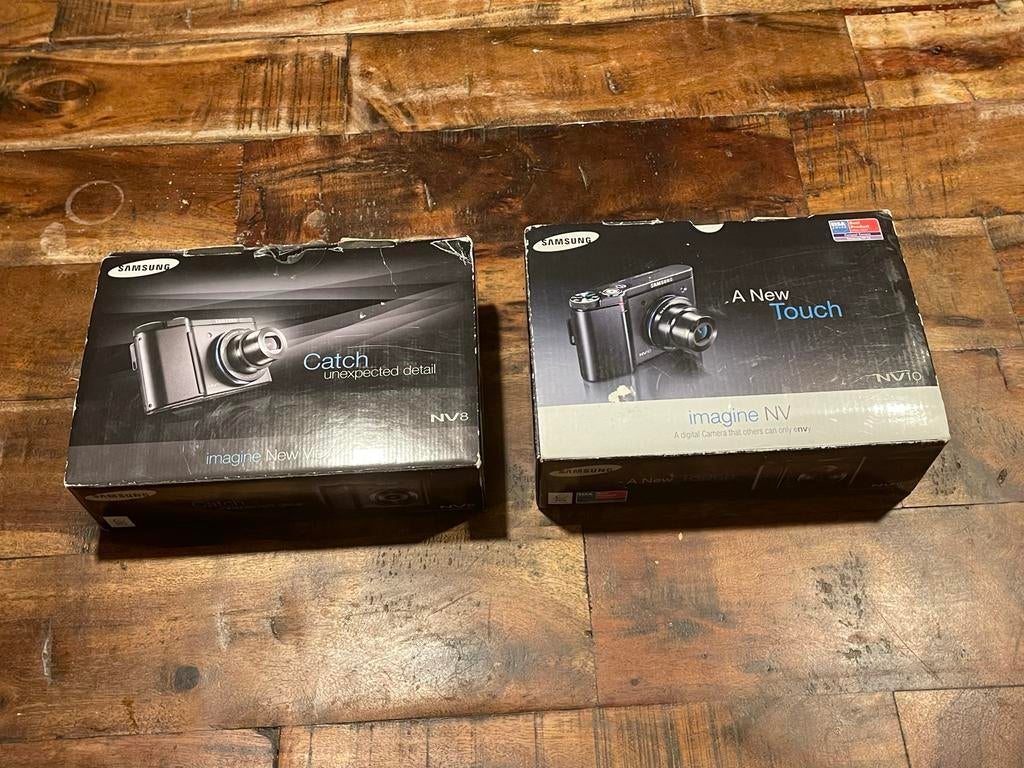 Samsung NV10 & NV8 Digitale Camera’s, Compact, Ophalen of Verzenden, Zo goed als nieuw, Samsung