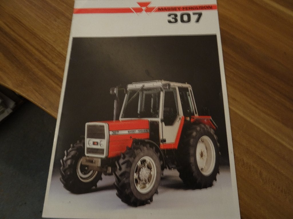 Massey ferguson 307 folder, Boeken, Ophalen of Verzenden, Nieuw, Folder