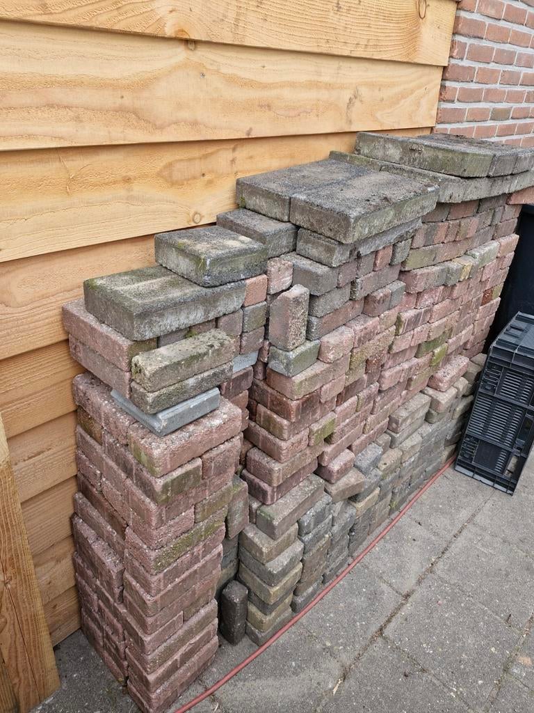 Gratis tegels, Tuin en Terras, Ophalen of Verzenden, Gebruikt, Beton, Terrastegels