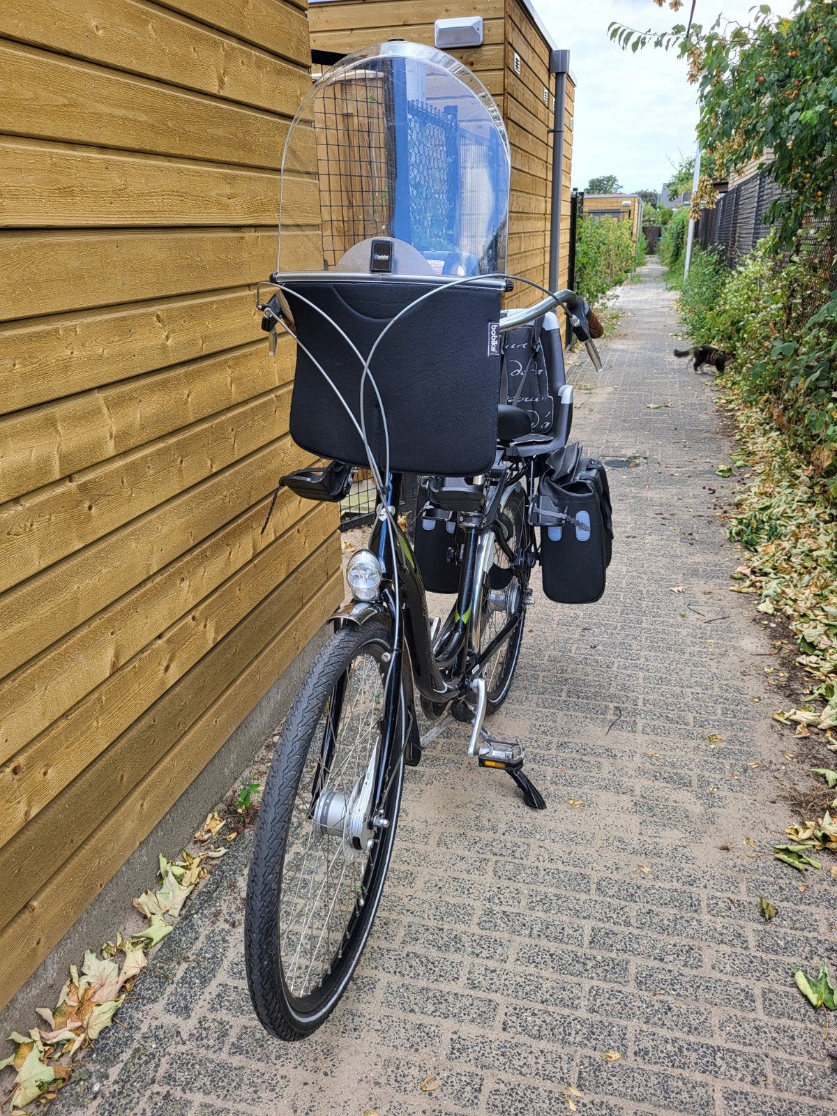 Sparta mamafiets met kinderzitjes en fietstassen, Ophalen, Sparta, Versnellingen, Trommelrem