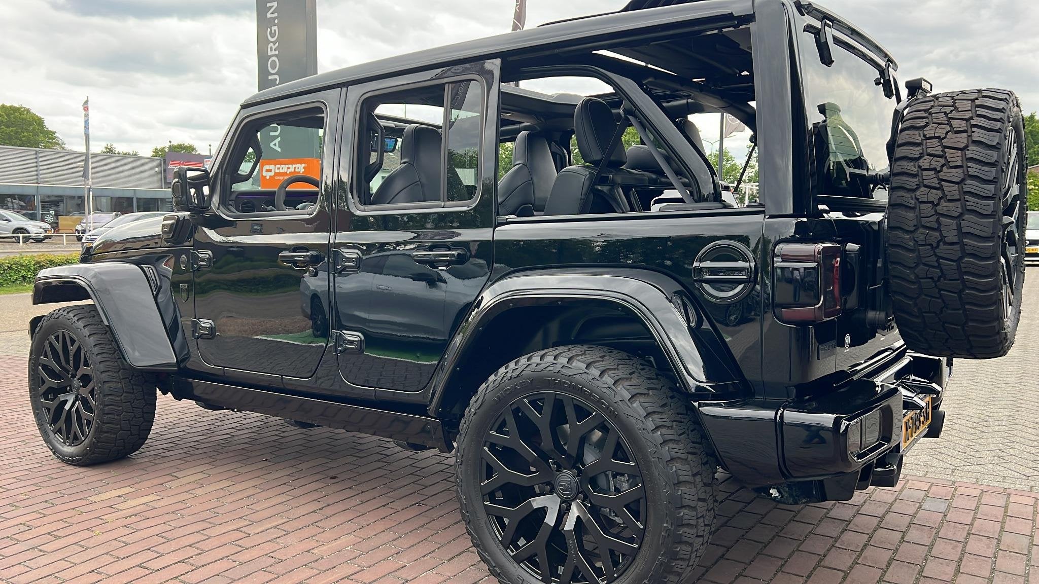 Jeep Wrangler Unlimited 4xe 380 Rubicon BRUTE Pakket TWV €, Automaat, Stof, 4 cilinders, Cabriolet
