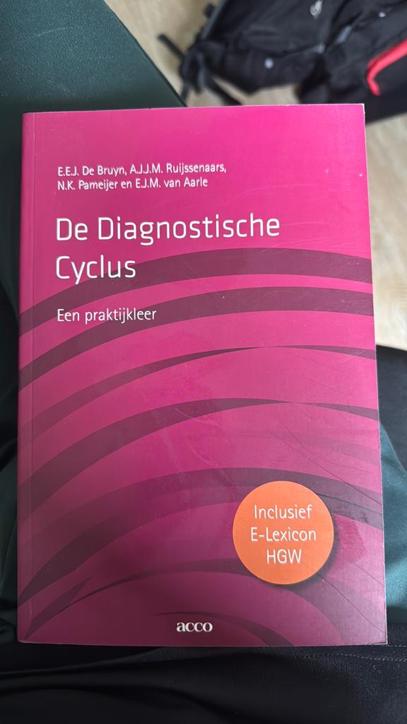 E.E.J. de Bruyn - De diagnostische cyclus, E.E.J. de Bruyn, Sociale wetenschap, Ophalen of Verzenden, Zo goed als nieuw