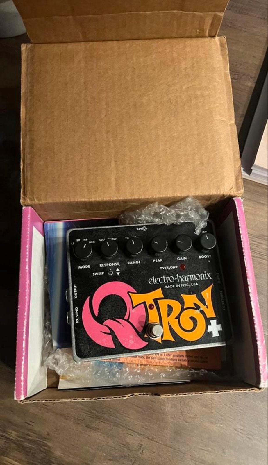 Qtron+, Ophalen, Gebruikt