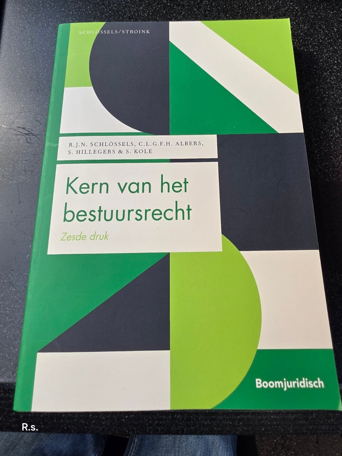 Karianne Albers - Kern van het bestuursrecht, Ophalen of Verzenden, Zo goed als nieuw, Karianne Albers; Raymond Schlössels