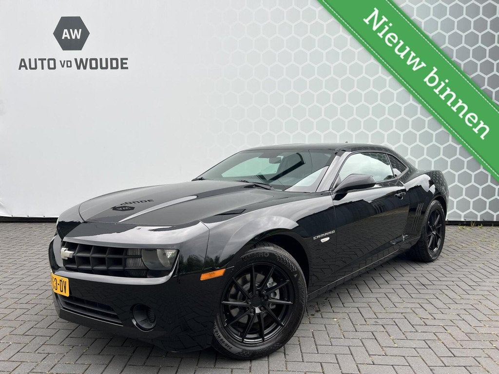 Chevrolet Camaro 3.6 Handgeschakeld Uniek! Goed onderhouden, Auto's, Chevrolet, Euro 5, Gebruikt, 4 stoelen, Zwart