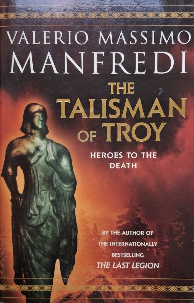 Valerio Massimo Manfredi - The Talisman of Troy (ENGELSTALIG, Boeken, Ophalen of Verzenden, Gelezen, Fictie