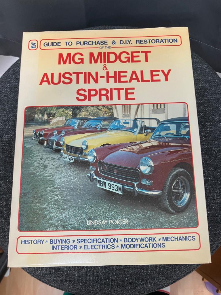 Haynes F336 MG Midget & Austin-Healey Sprite, Ophalen of Verzenden, Gelezen, Overige merken, Lindsay Porter