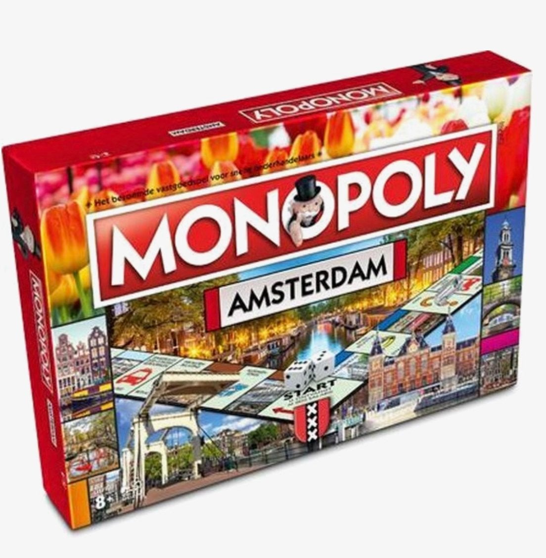 Monopoly Amsterdam - Compleet en Ongebruikt, Ophalen of Verzenden, Zo goed als nieuw