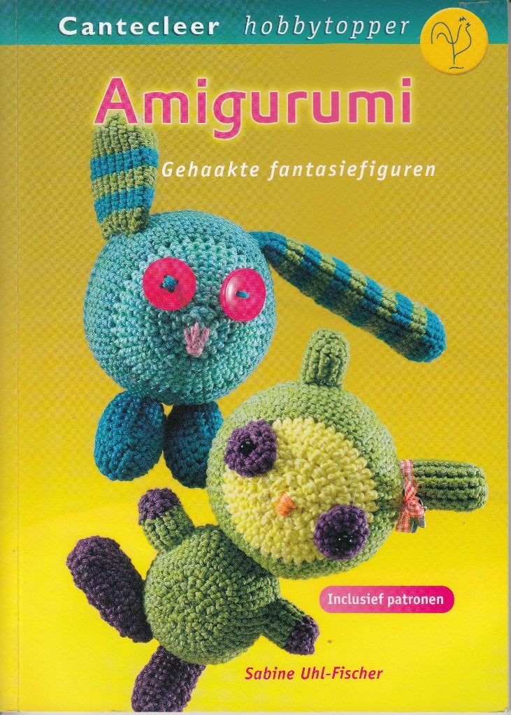 Amigurumi gehaakte fantasie figuren, Verzenden, Zo goed als nieuw, Haken, Patroon of Boek