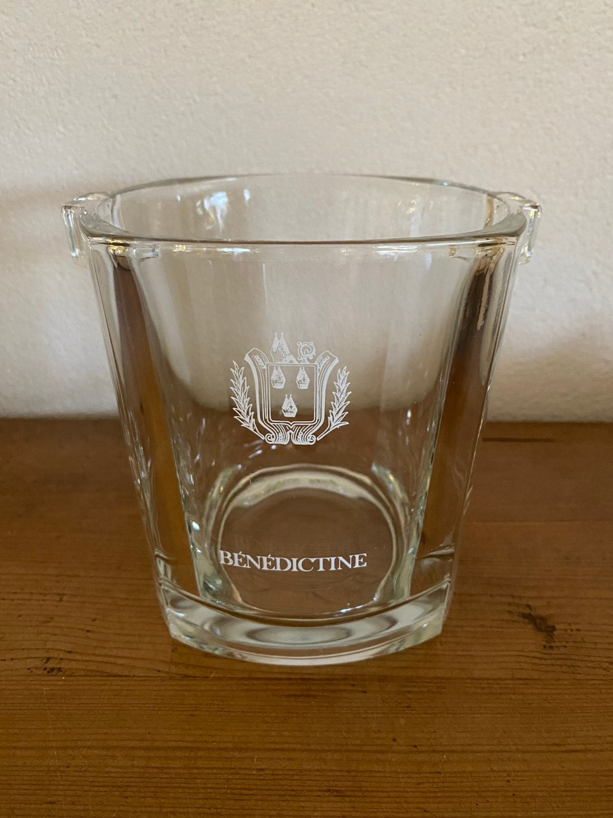 Benedictine glazen ijsemmer, Ophalen of Verzenden, Zo goed als nieuw, Overige typen