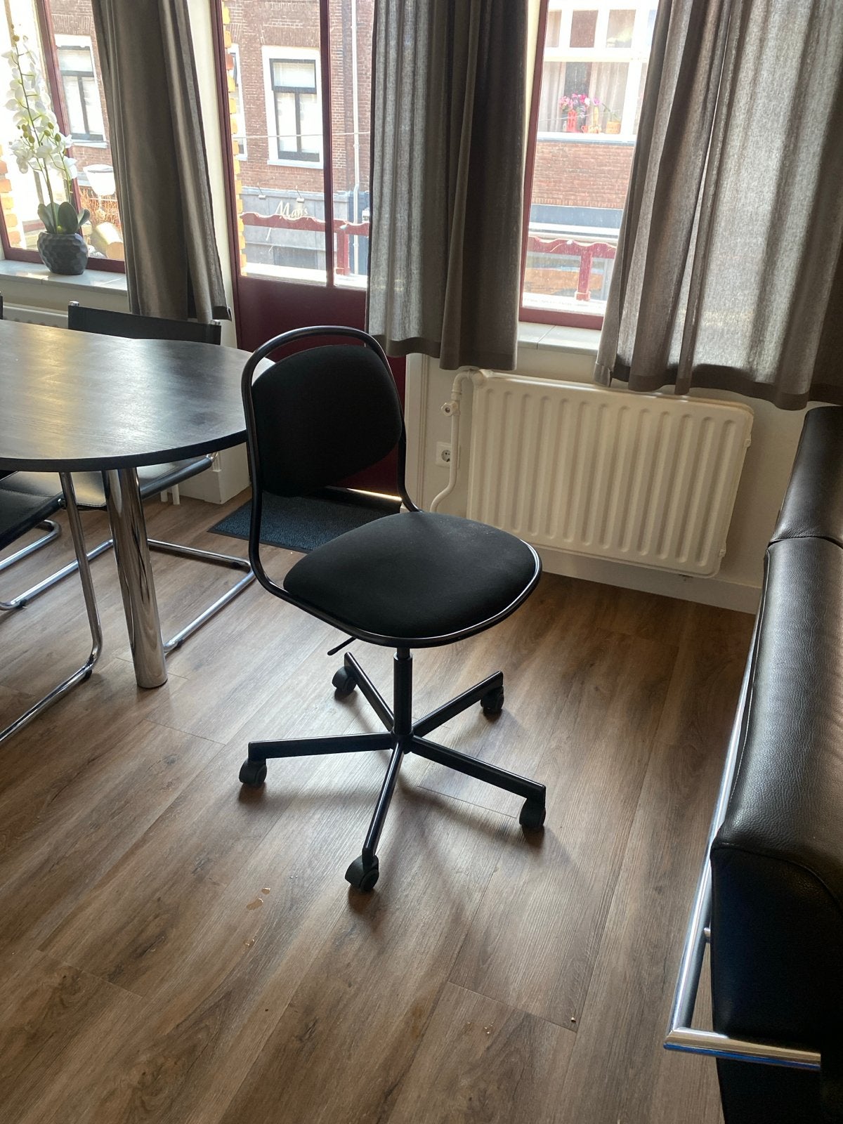 IKEA Orfjall Bureaustoel - Zeer goede staat, Huis en Inrichting, Bureaustoelen, Zo goed als nieuw, Bureaustoel, Zwart, Ophalen of Verzenden
