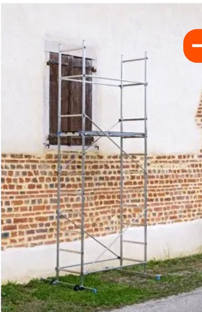 Alluminium Rolsteiger Tubesca / Centaure First Presto-serie, Ophalen, Gebruikt, Ladder, 2 tot 4 meter