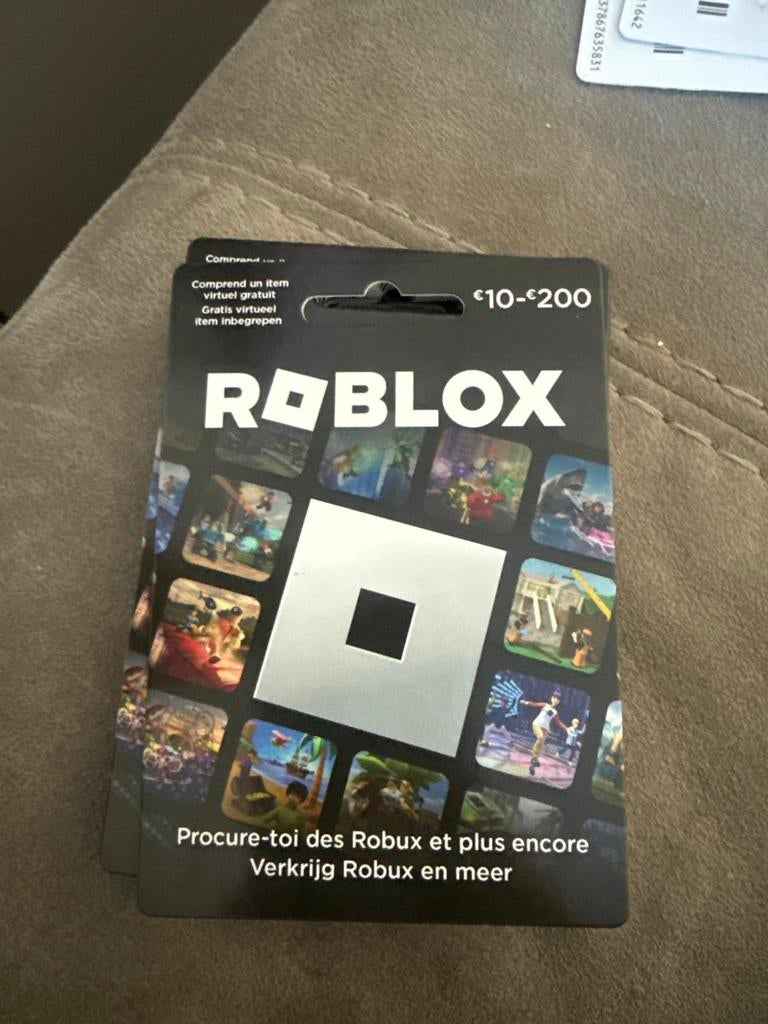 Roblox Giftcard - €10, Spelcomputers en Games, 1 speler, Ophalen of Verzenden, Nieuw, Vanaf 3 jaar