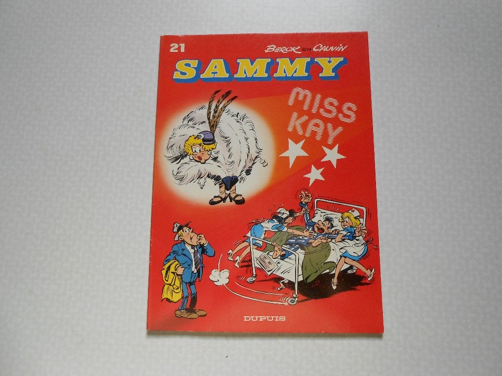 Sammy 21 Miss Kay 1986 1 ste druk., Eén stripboek, Ophalen of Verzenden, Zo goed als nieuw, Berck/Cauvin