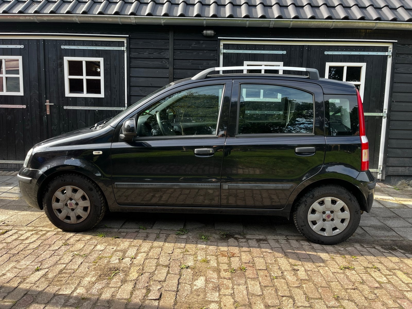 Fiat Panda 1.2 2011 Zwart + trekhaak, Auto's, 1242 cc, Zwart, Origineel Nederlands, Handgeschakeld
