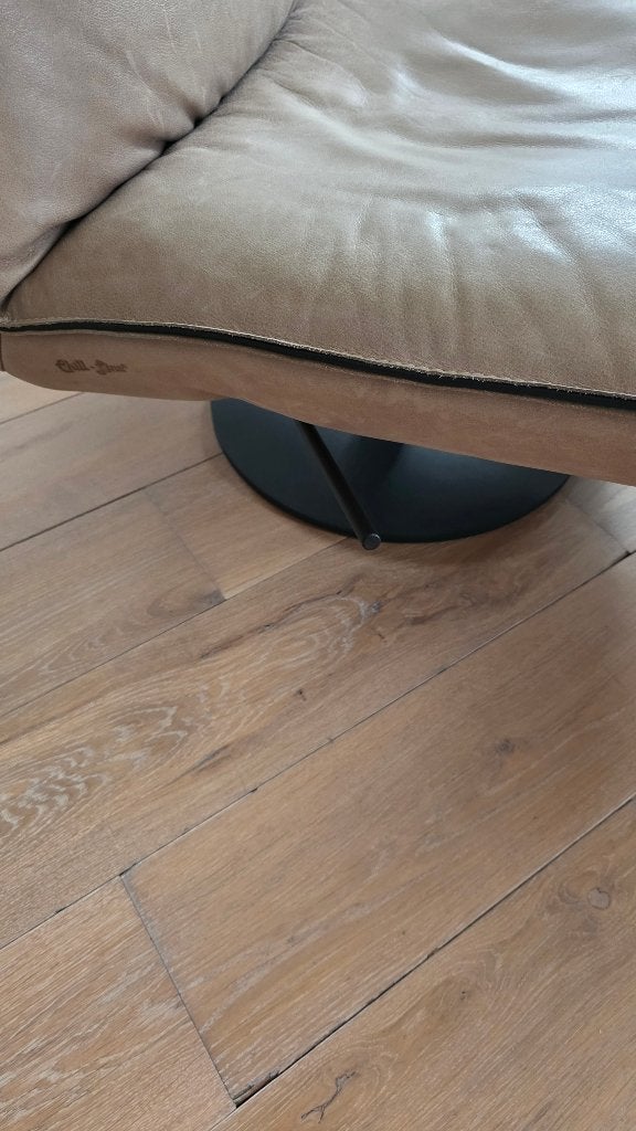 2 mooie leren Relax Fauteuils, Ophalen, Minder dan 75 cm, Retro leer, Leer
