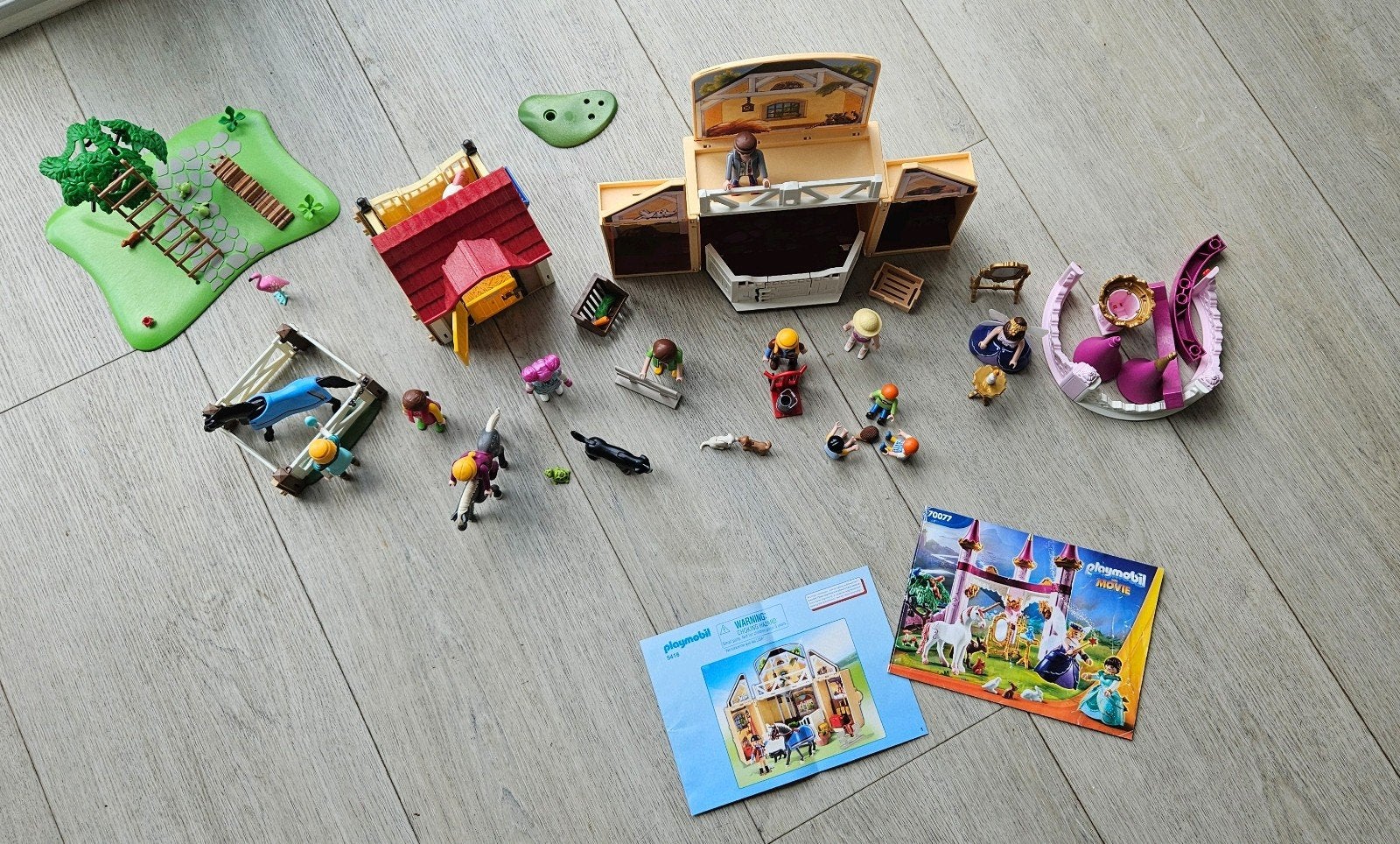 Playmobil Paardenstal en Boerderij Set met Extra's, Ophalen of Verzenden, Gebruikt, Jongen of Meisje